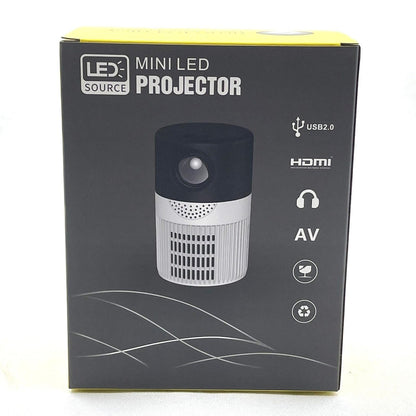 3000 Lumens Wifi Mini Projector With Screen Mirroring Support - Grey Yellow