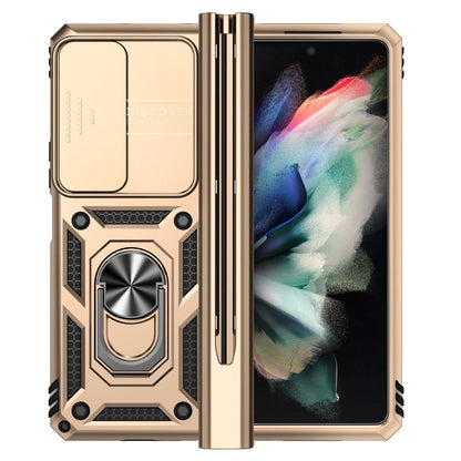 For Samsung Galaxy Z Fold4 5G Secure Sliding Case - Black