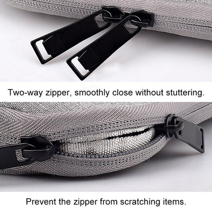 15.6 Inch Laptop Felt Sleeve Protective Case Carrying Bag - Grey