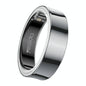 Smart Health Ring Temp Heart Rate Bp Reminder Black - 65Mm