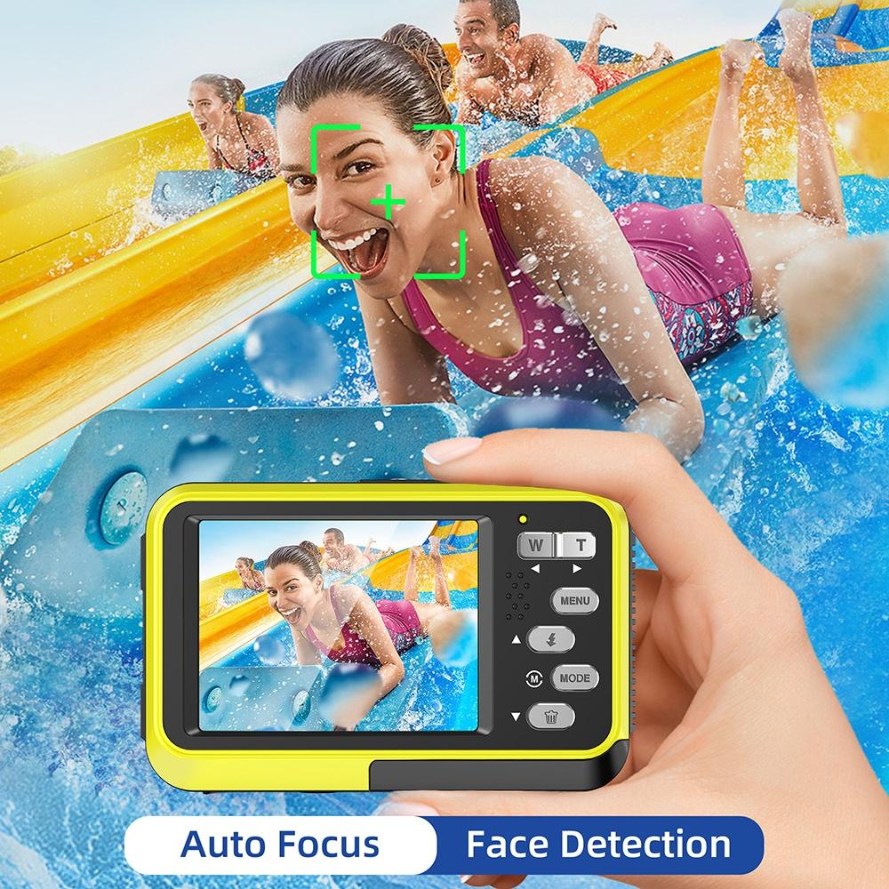 Waterproof 48mp Dual Screen Outdoor Camera - Wdc901 - Black