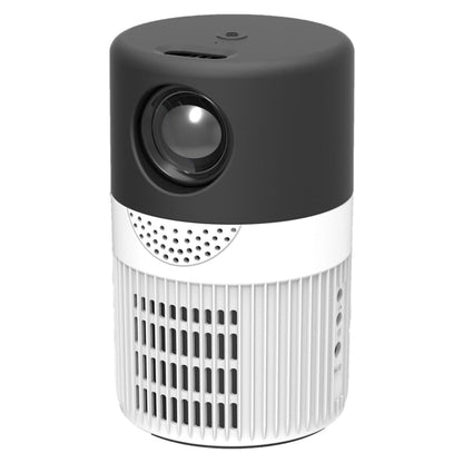 3000 Lumens Mini Projector With 100 Inch Screen - Grey Yellow