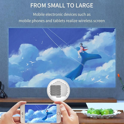 Portable Children'S Projector With Speaker - Yg220 - Black