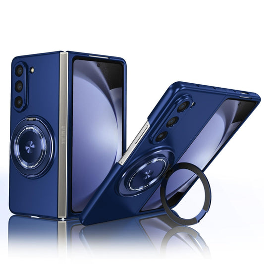 Shockproof 360 Degree Rotating Case for Samsung Galaxy z Fold 4 / 5g - Blue