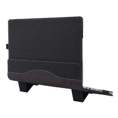 Protective Leather Laptop Case With Stand - 15.6 Inch - Black - For Samsung Galaxy Book 3 360