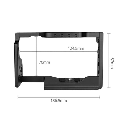 Video Camera Stabilizer Cage - Black for Sony A6600