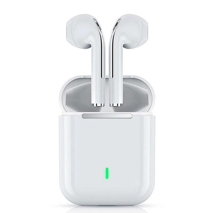 Wireless t & g J18 Bluetooth Earphones with Charging Box - Black