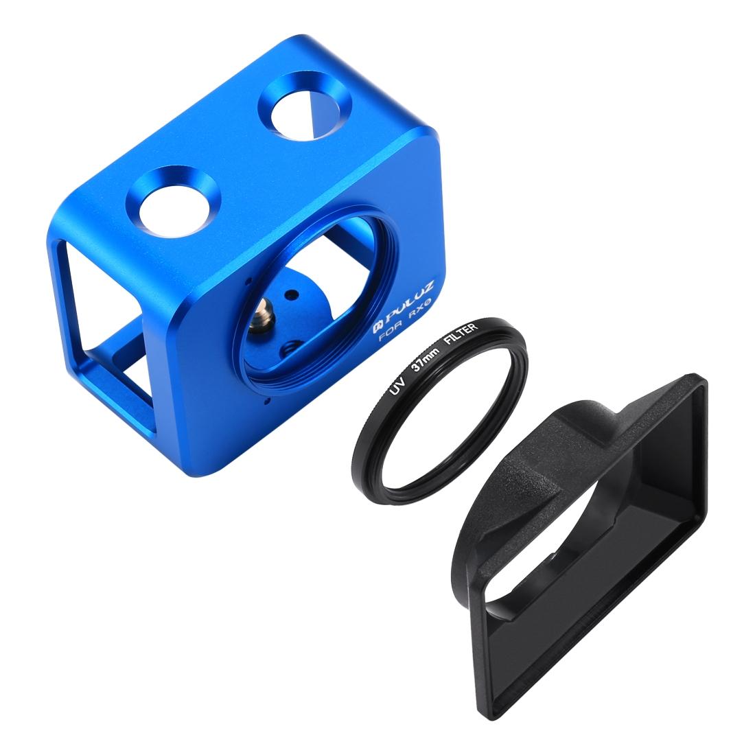 Sony Rx0 Protective Cage with 37mm Lens and Sunshade - Black