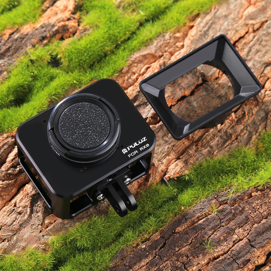 Sony Rx0 Protective Cage with 37mm Lens and Sunshade - Black