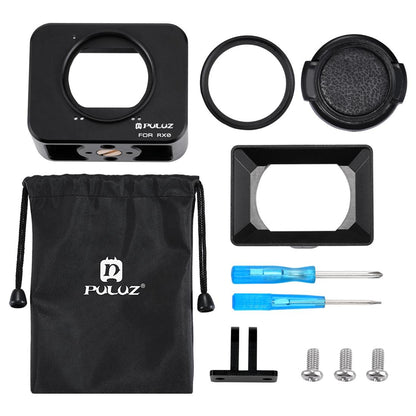 Sony Rx0 Protective Cage with 37mm Lens and Sunshade - Black