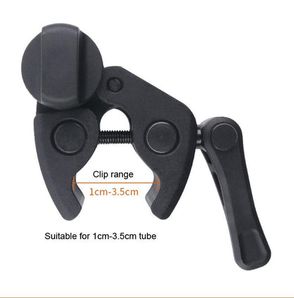 Waterproof Clamp Mount Adapter Kit For Gopro Hero6 / 5 With Back Cover