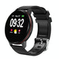 Waterproof Smart Bracelet With Colour Screen - Call Heart Bp Sleep Oxygen Monitoring - Black