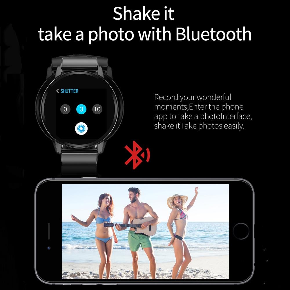 Waterproof Smart Bracelet With Colour Screen - Call Heart Bp Sleep Oxygen Monitoring - Black