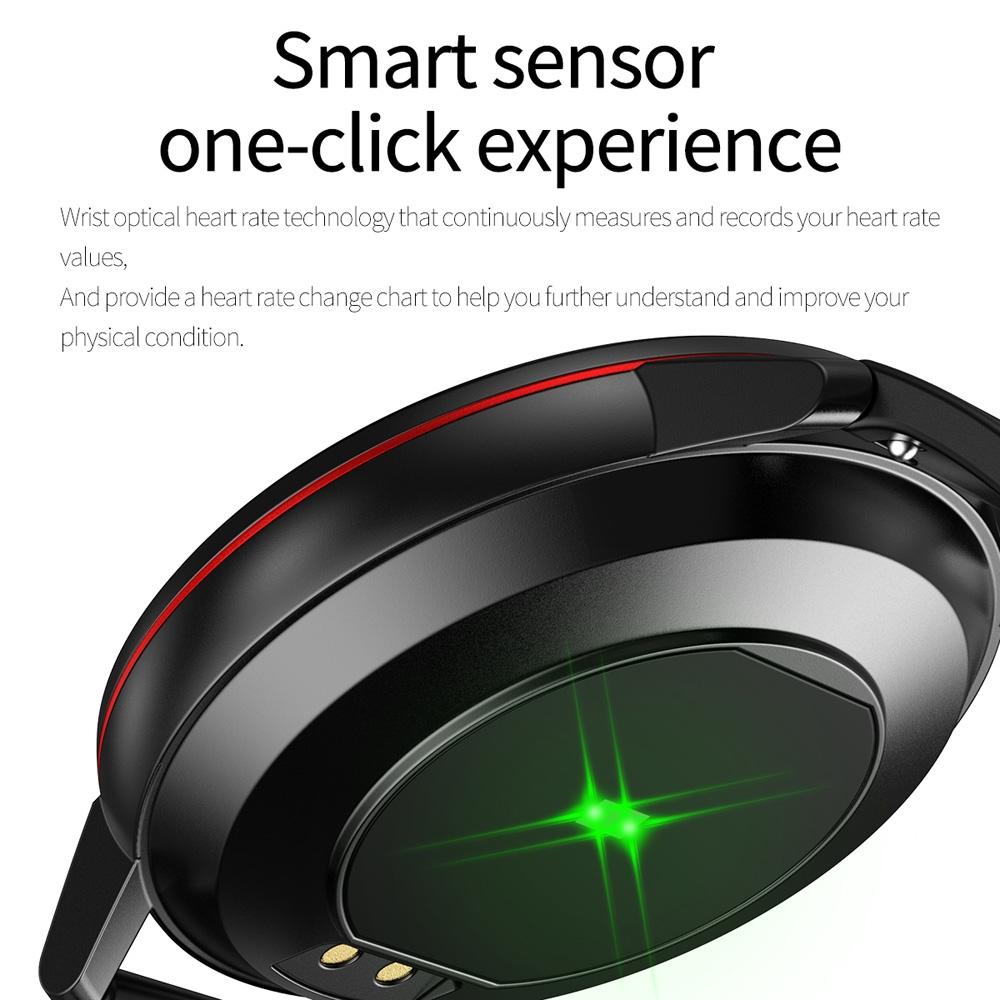 Waterproof Smart Bracelet With Colour Screen - Call Heart Bp Sleep Oxygen Monitoring - Black