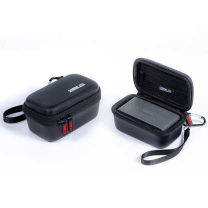 Portable Diamond Texture Carry Case with Carabiner and Strap