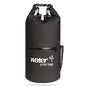 Waterproof Dual Shoulder Bag 20L Pvc Dry Sack For Outdoor Adventures - Black