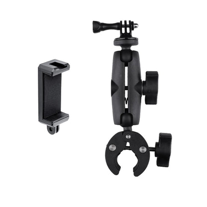 360 Degree Adjustable Clamp Plier Base with Extended Phone Clamp