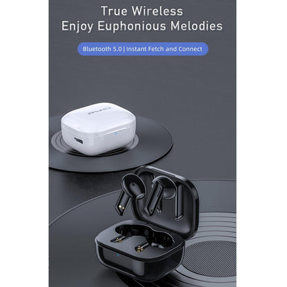 True Wireless Stereo Bluetooth 5.0 Earphones - T36 - Black