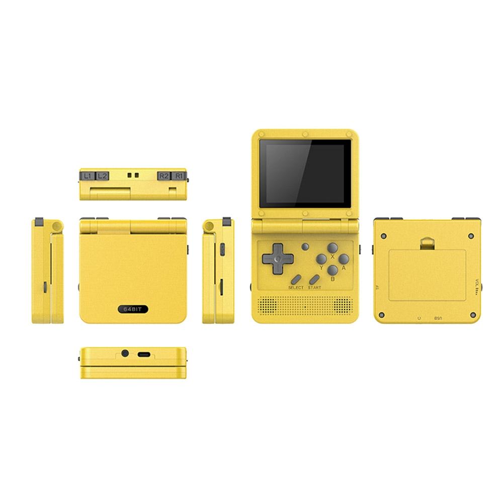 Retro Handheld Game Console With 3.0 Ips Screen And 16Gb Memory - V90 - Black