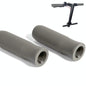 Non-slip Silicone Car Handles for Xiaomi Electric Scooter - Pair - Light Grey
