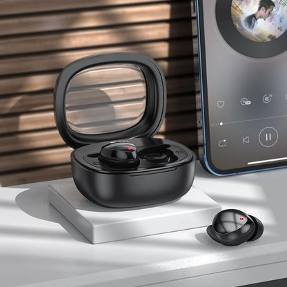 Wireless Sleep Earbuds by Hoco - True Bluetooth - Beige