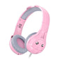 Kids Wired Over-Ear Earphone With Mic 1.5M - Pink