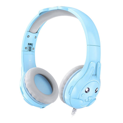 Kids Wired Over-Ear Earphone With Mic 1.5M - Pink