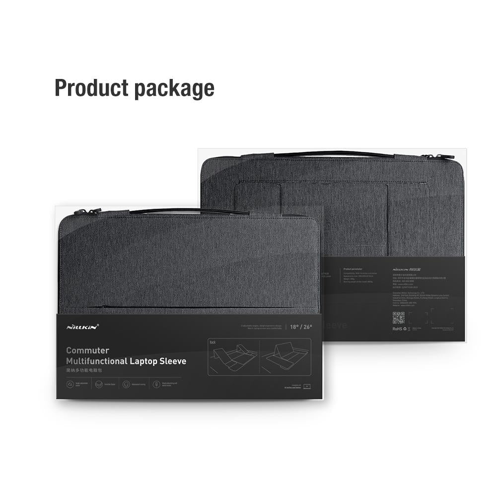 14.0 Inch Commuter Laptop Sleeve - Multifunctional - Blue