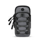 Reflective Cell Phone Arm Bag For Outdoor Fitness - Gray