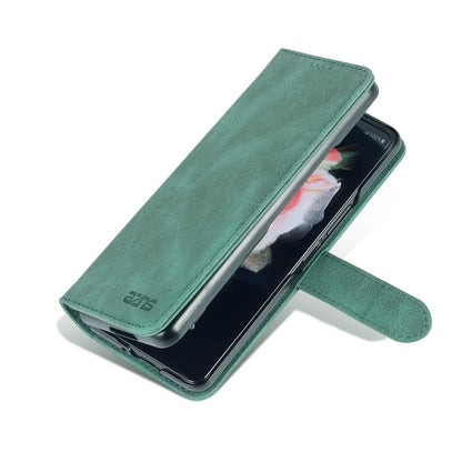 For Samsung Galaxy Z Fold4 5G Horizontal Flip Tpu Phone Case - Black