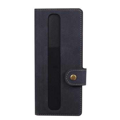 Vili Pr Series Flip Leather Case for Samsung Galaxy z Fold4 - Red