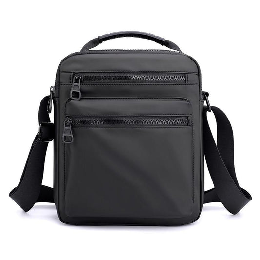 Men Oxford Cloth Crossbody Chest Bag Sporty And Versatile - Black