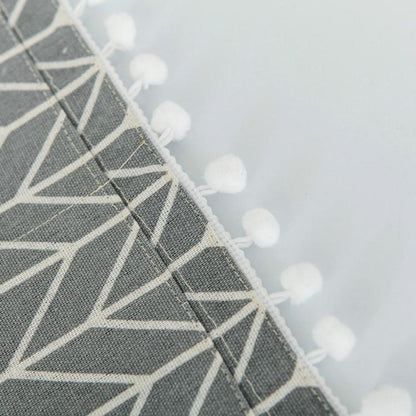 Kitchen Refrigerator and Washing Machine Dustproof Cover - 55x130cm - Gray Triangle