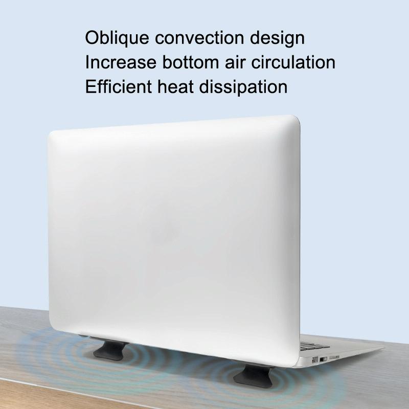 Foldable Laptop Stand - Portable and Compact - Black