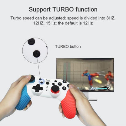 Pro Switch Wireless Tooth Controller - Black And White