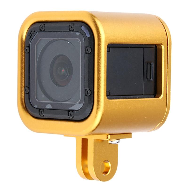 Aluminum Protective Cage for Gopro Session Cameras - Black