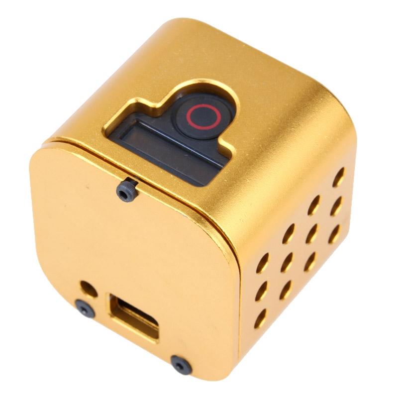 Aluminum Protective Cage for Gopro Session Cameras - Black