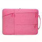 Portable Laptop Handbag - Fits 13-13.3 Inch - Casual Design - Pink