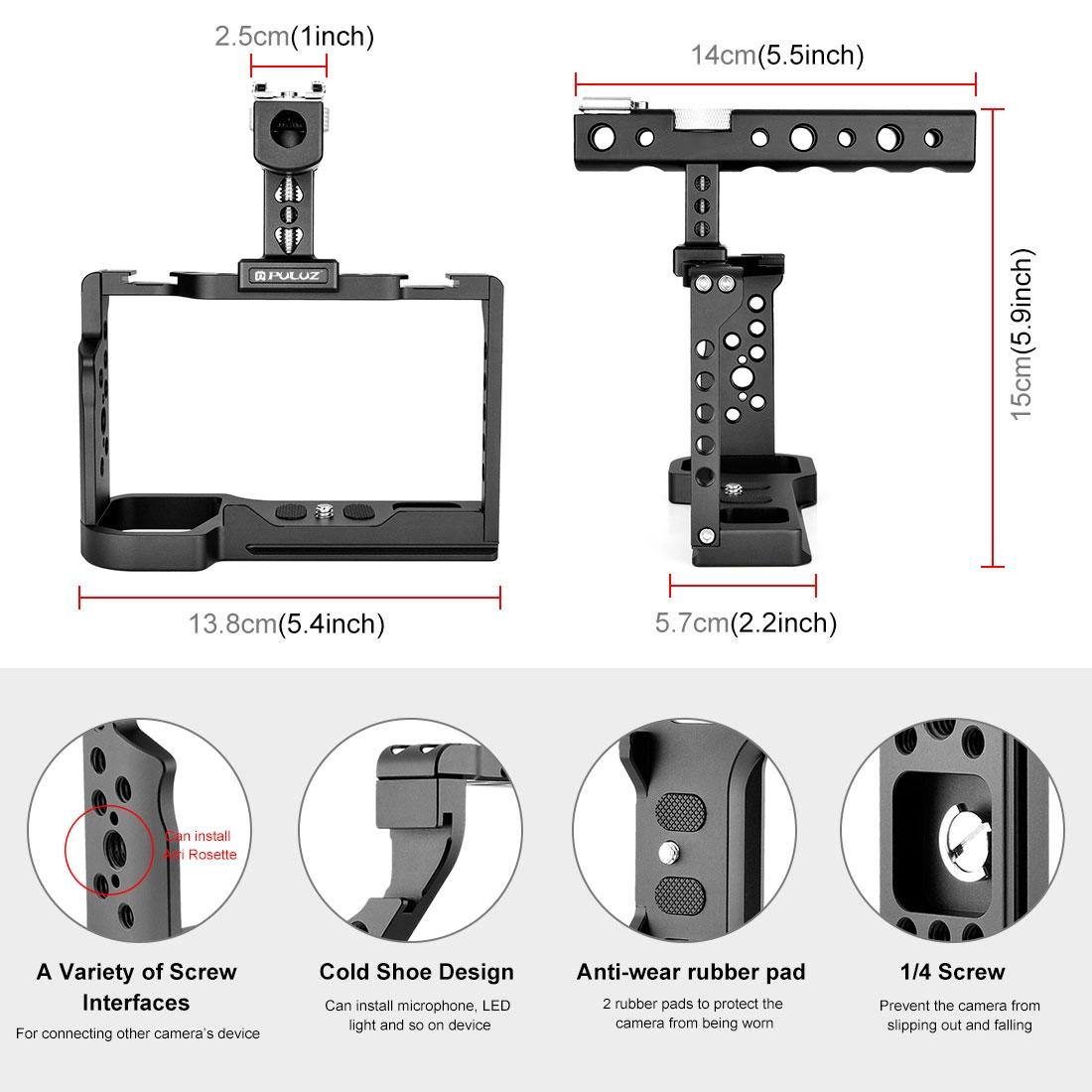 Sony Alpha 7C Video Camera Cage With Handle
