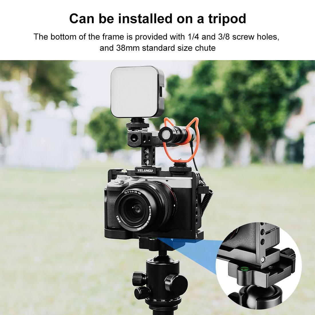 Sony Alpha 7C Video Camera Cage With Handle