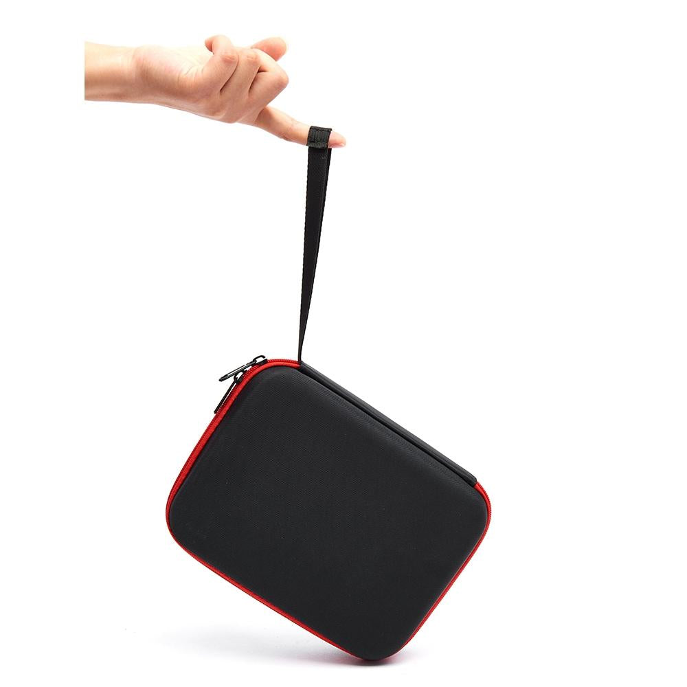 Dji Pocket 3 Camera Handbag - Storage Bag - Black Shell Red Inner