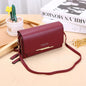 Large Capacity Multi Function Women Wallet - Wine Red