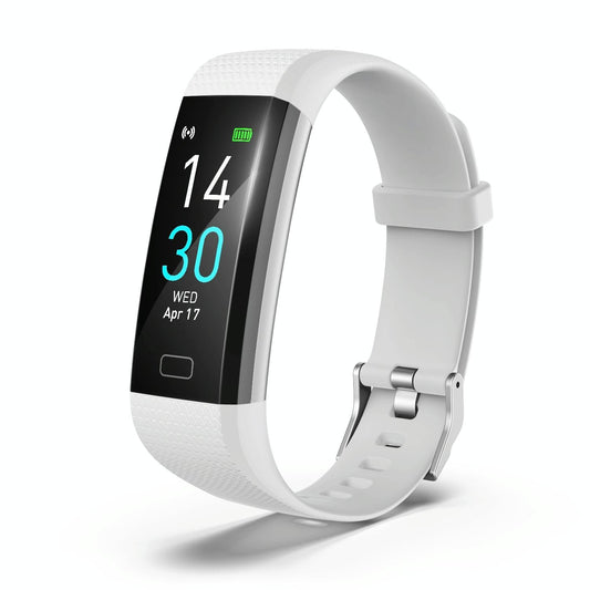 Waterproof Fitness Tracker Watch With Heart Rate Monitor
