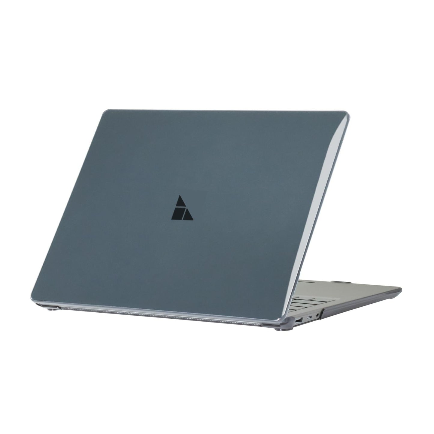Shockproof Protective Case for Microsoft Surface Laptop 13.5 - Steel Surface Crystal - Transparent