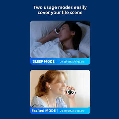Smart Handheld Sleep Meter Ems Pulse Sleep Aid - Green