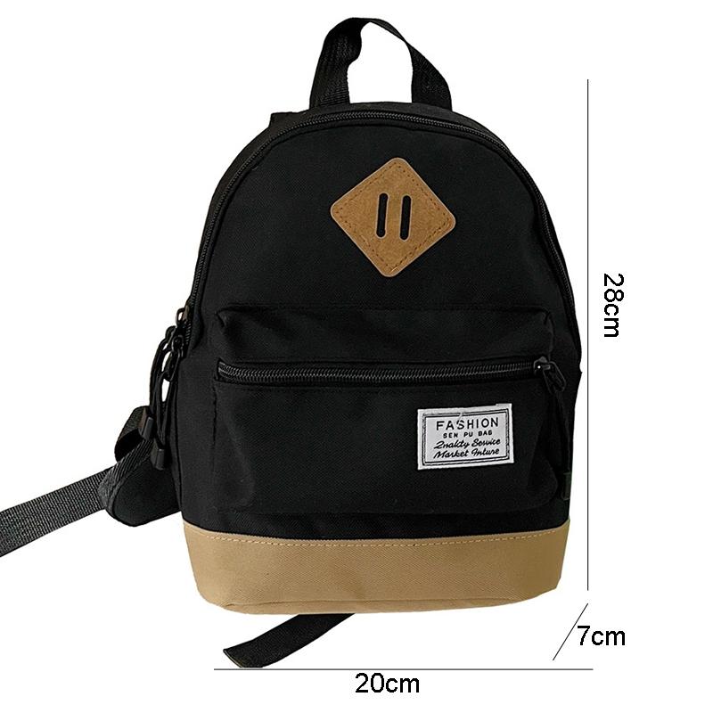 Kindergarten Kids' Simple Shoulder Bag - Minimalist Design - Blue