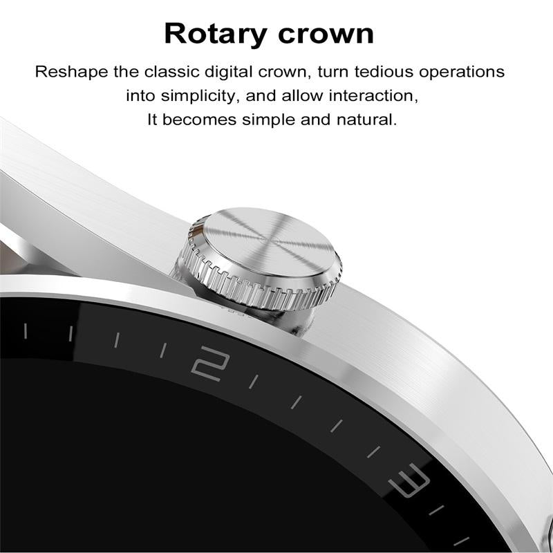 Mini Silicone Smart Watch With Colour Screen - Dt3 - Silver