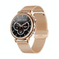Smart Steel Watch With Colour Screen - Gold