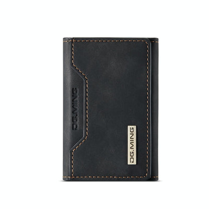 3 Fold Card Bag For Dg.Ming M2 Series Compact & Stylish - Brown