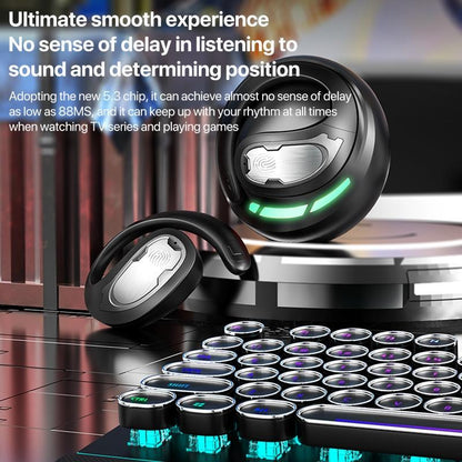 Wireless Bluetooth Earphones for Mechanical Planet - Ear-mounted - Black